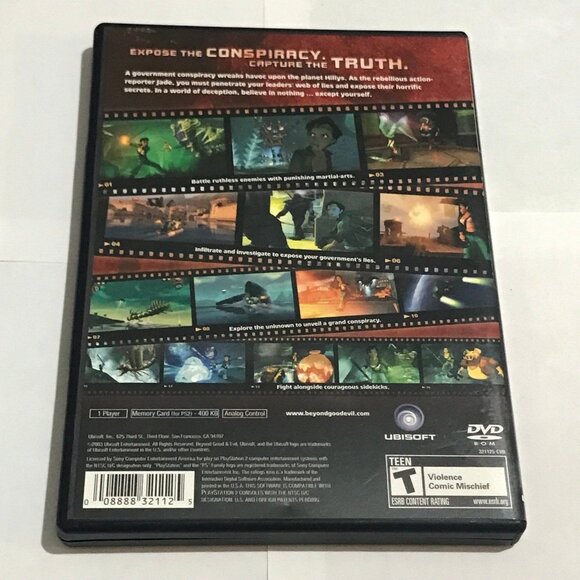 PS2 Beyond Good and Evil For PlayStation 2 Mint - Picture 2 of 5